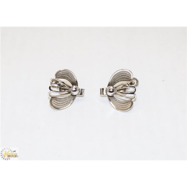 STERLING SILVER BUMBLE BEE INSPIRED EARRINGS