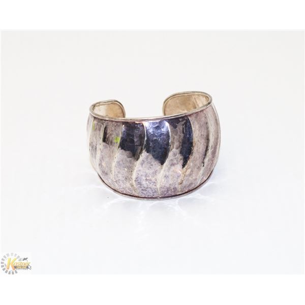 925 SILVER LARGE CUFF BRACELET