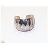Image 1 : 925 SILVER LARGE CUFF BRACELET