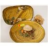 Image 1 : SET OF 1970 GEO LEFTON MUSHROOM WARE PLATTERS