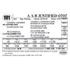 Image 1 : A A R JUSTIFIED 0707