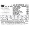 Image 1 : A A R Justified 0626