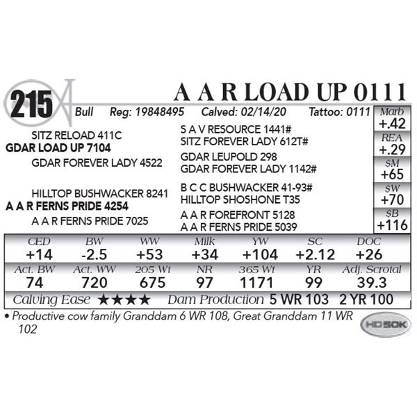 A A R Load Up 0111
