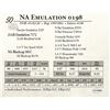 Image 1 : NA Emulation 0198