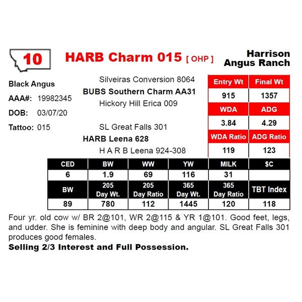 HARB Charm 015