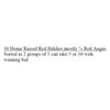 Image 1 : 10 Home Raised Red Baldies mostly ¾ Red Angus