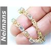 Image 1 : 21.25 ct Ruby Bracelet 14kt Gold USGL Certified
