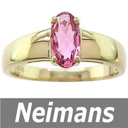 Top Gem 1.25 ct Certified Green Sapphire & Diamond Ring