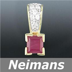 Gem Certified 1.75 ct Sapphire & Diamond Ring 14kt Gold