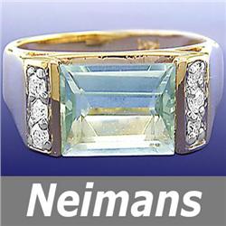 Certified 1.50 ct Black & White Diamond Engagement Ring