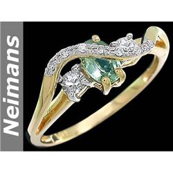 Certified 1.50 ct Pink Tourmaline & VS Diamond Ring 14k