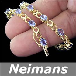 6.50 ct Sapphire & VS Diamond Pendant 14kt Gold