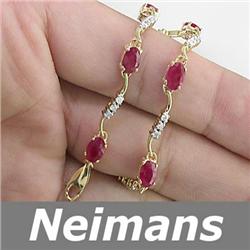 Antique 3.00 ct Gem Tourmaline & Sapphire Ring 14K Gold