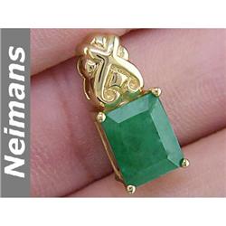 Antique 3.00 ct Amethyst & Sapphire Ring 14kt Gold USGL