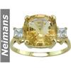 Image 1 : Certified 1.00 ct Peridot Solitaire Pendant 14kt Gold