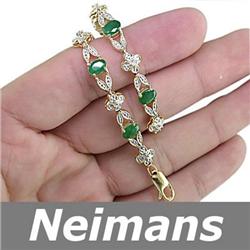 Certified 2.50 ct Blue & Yellow Diamond Pendant 14kt