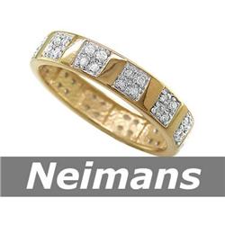 Vintage Gem 1.50 ct Green Tourmaline & Diamond Ring 14k