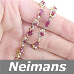 Certified 1.25 ct Chrome Diopside & Diamond Ring 14kt