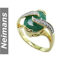 Gem 3.00 ct Certified Ruby & Diamond Pendant 14kt Gold