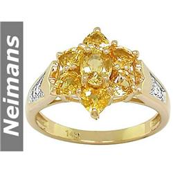 8.25 ct Gem Certified Emerald Bracelet 14K Gold