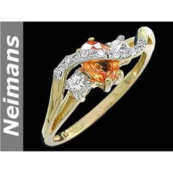 Certified 1.25 ct SI3 Diamond Stud Earrings 14kt Gold