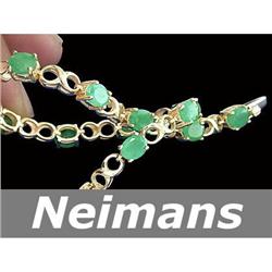 Antique Certified 1.00 ct Emerald & VS Diamond Ring 14k