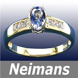 USGL Certified 38.25 ct Gem Sapphire Bracelet 14kt Gold