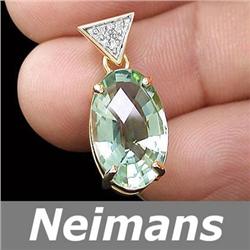 Top Gem 3.00ct Certified Yellow Sapphire & Diamond Ring