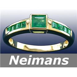 Vintage Certified 2.50 ct Green Tourmaline Ring 14kt