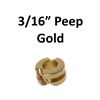 Image 1 : Speed Peep - 3/16 Gold