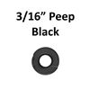 Image 1 : Speed Peep - 3/16 Black