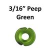 Image 1 : G5 Meta Peep Green 3/16"