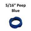 Image 1 : Hunter Peep 5/16" Blue