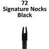 Image 1 : 72 Arrow Nocks - Black