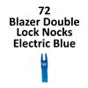 Image 1 : 72 Arrow Nocks - Electric Blue