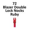 Image 1 : 48 Arrow Nocks - Ruby
