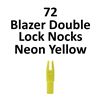 Image 1 : 72 Arrow Nocks - Neon Yellow