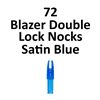 Image 1 : 72 Arrow Nocks - Satin Blue