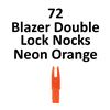 Image 1 : 72 Arrow Nocks - Neon Orange