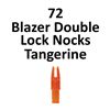 Image 1 : 72 Arrow Nocks - Tangerine