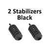 Image 1 : 2  4" Stabilizer - "V" - Black