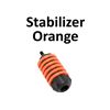Image 1 : 4" Stabilizer - "V" - Orange