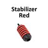 Image 1 : 4" Stabilizer - "V" - Red