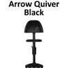 Image 1 : 4 Arrow Quiver Black