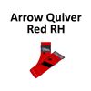 Image 1 : 17" Hip Quiver Red RH