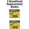 Image 1 : 2 Pkgs Broadhead Replacement Blades