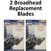 Image 1 : 2 Broadhead Replacement Blades