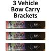 Image 1 : 3 UTV Brackets for Bow Carry System
