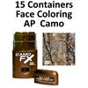 Image 1 : 15 packages Camo Face Coloring