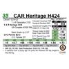 Image 1 : CAR Heritage H424